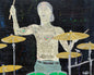 Travis Barker from Blink-182 Photo Art Print