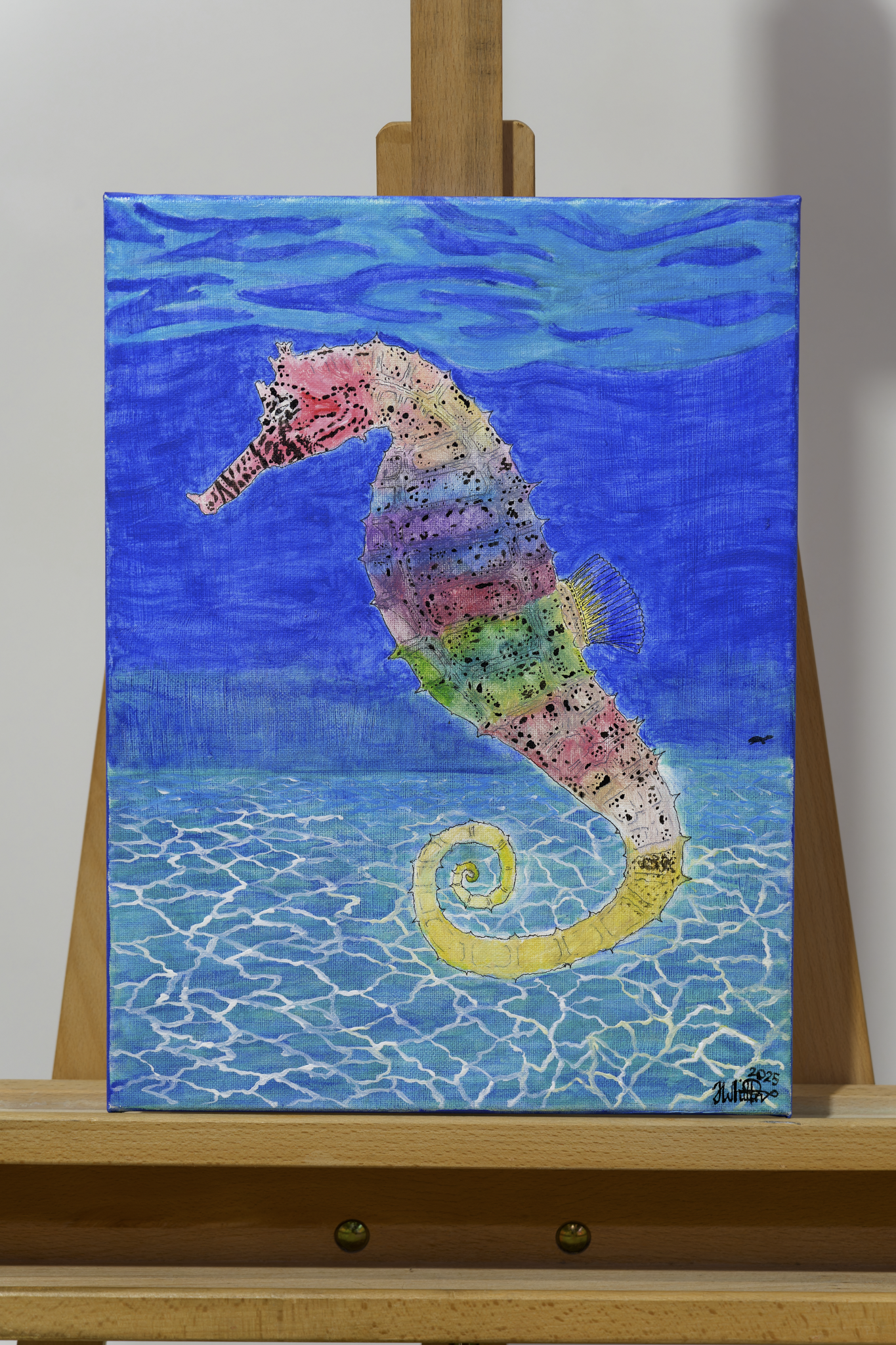 Seahorsin' Around Greeting Card